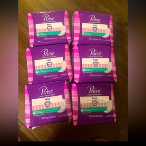 Brand new Poise pads/liner